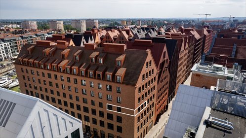 Ekskluzywny apartament na Wyspie Spichrzów z widokiem na Motławę mieszkanie Gdańsk, Chmielna