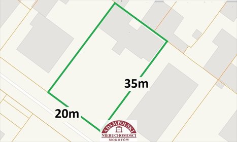 Działka budowlana 707 m² w Praga-Południe polecam działka Warszawa, Praga-Południe, Gocławek
