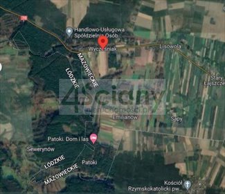 Polecam działkę 3000 m² pod dom i rekreację w Puszczy Mariańskiej działka Wycześniak