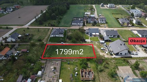 Działka 1799 m² w Nowym Luboszu - zapraszam działka Nowy Lubosz, Graniczna