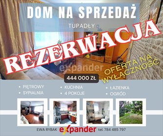 dom na sprzedaż 130m2 dom Tupadły