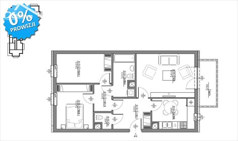 mieszkanie na sprzedaż 62m2 mieszkanie Lublin, Ks. Wincentego Granata