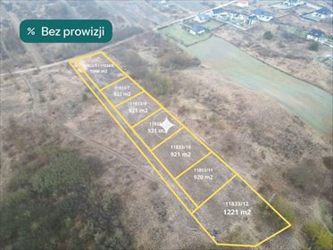 działka na sprzedaż 921m2 działka Łomża, Wąska