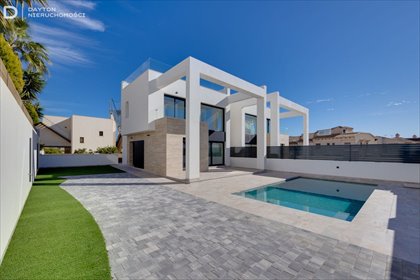 Do sprzedania nowoczesna willa 238 m² z prywatnym basenem w Torrevieja dom Torrevieja