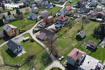 Działka 1096 m² pod zabudowę w Rybarzowicach z mediami działka Rybarzowice, Fiołków