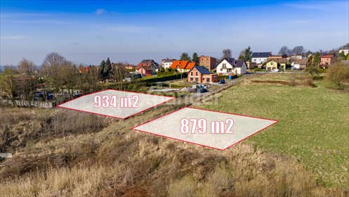 działka na sprzedaż 879m2 działka Łaziska Górne, Starowiejska