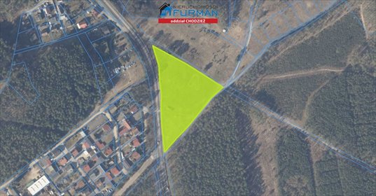 Na sprzedaż działka usługowa 13 561 m² przy stoku narciarskim działka Chodzież