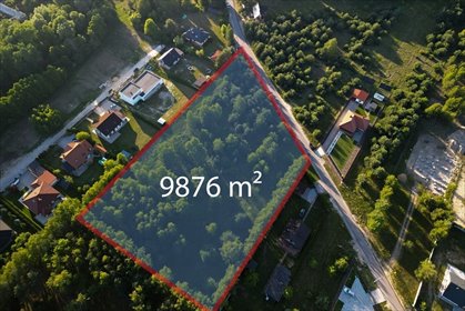 Duża działka 9876 m² z planem zagospodarowania (Jadwinin) działka Jadwinin