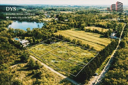 działka na sprzedaż 1570m2 działka Dys, Bernatówka