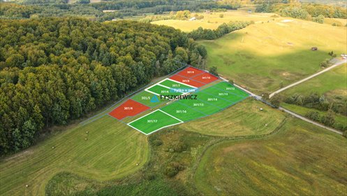 Działki przy lesie i narciarskim o powierzchni do 1695 m2 działka Trzepowo, Mestwina