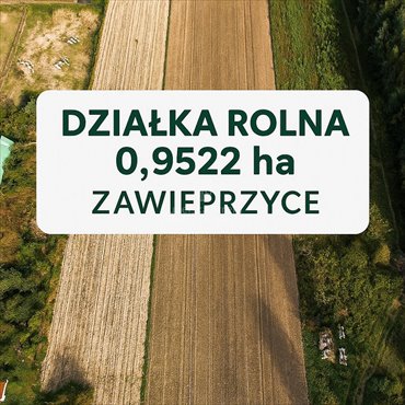 działka na sprzedaż 9522m2 działka Zawieprzyce