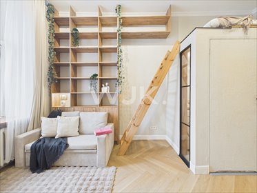 Stylowe studio z antresolą w sercu Śródmieścia, umeblowane mieszkanie Warszawa, Śródmieście, Mikołaja Kopernika