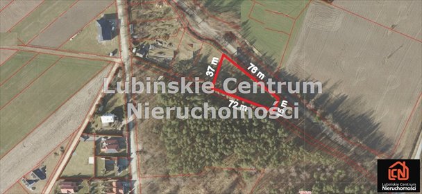 Na sprzedaż działka 1891 m² z projektem domu w Oborze działka Obora