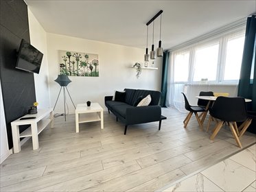 Nowoczesne 2-pokojowe mieszkanie z balkonem i pełnym wyposażeniem mieszkanie Gliwice, Os. Sikornik, Derkacza
