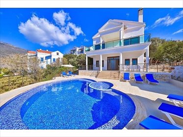 Ekskluzywna willa z prywatnym basenem i panoramicznym widokiem dom Andifli, Andifli, Kaş, Antalya