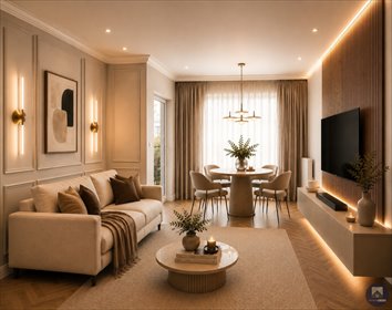 Nowoczesne 26 m² w inwestycji Miasto Moje – własna aranżacja mieszkanie Warszawa, Białołęka, Marywilska