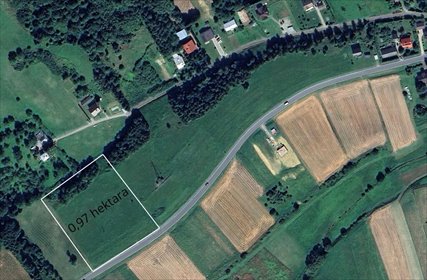 działka na sprzedaż 9690m2 działka Humniska