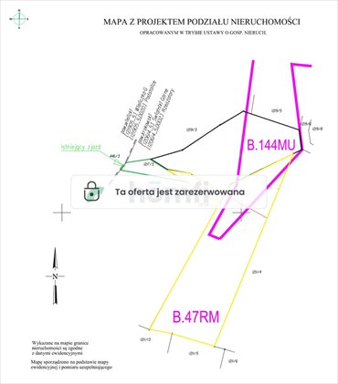 działka na sprzedaż 3322m2 działka Rzeszotary, Szlachecka