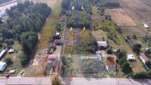 działka na sprzedaż 1055m2 działka Dąbrowa