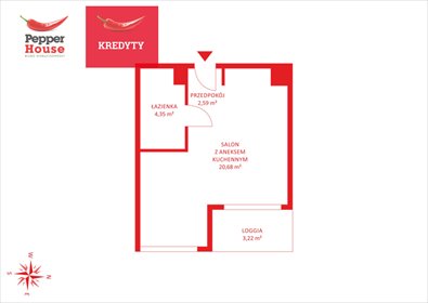 mieszkanie na sprzedaż 28m2 mieszkanie Gdańsk, Zaspa, Leszczyńskich