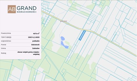 działka na sprzedaż 4676m2 działka Rafałówka, Rafałówka