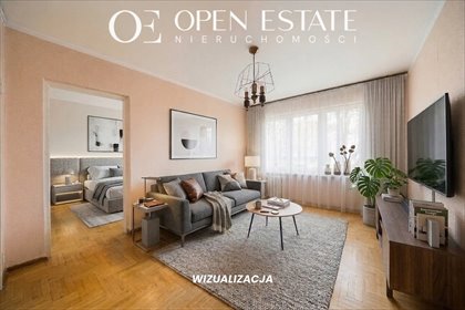mieszkanie na sprzedaż 54m2 mieszkanie Warszawa, Mokotów, Niegocińska