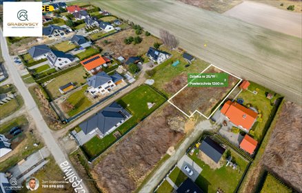 działka na sprzedaż 1262m2 działka Szczytkowice, Szczęśliwa