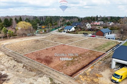 działka na sprzedaż 1000m2 działka Kajetany, Czarny Las