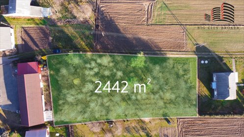 działka na sprzedaż 2442m2 działka Oleśniki