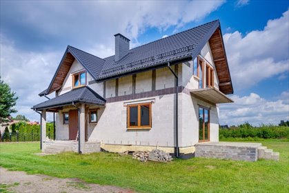 Dom z dużą działką i możliwością wykończenia (163 m²) dom Duczki, Ręczajska