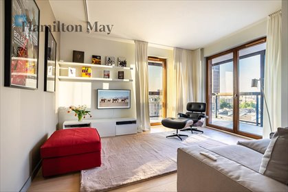 Narożne 62 m² z panoramicznym widokiem i Smart Home - polecam! mieszkanie Warszawa, Wola, Grzybowska
