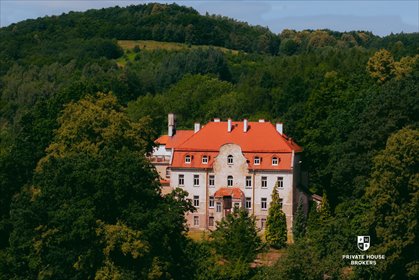 Unikalny pałac z pozwoleniem na inwestycję w Bystrzycy Górnej lokal użytkowy Bystrzyca Górna, Osiedle Sowie