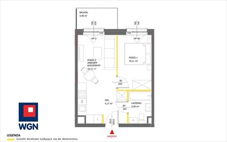 Nowoczesne 34,29 m² w Ursusie - polecam mieszkanie Warszawa, Ursus, Henryka II Pobożnego