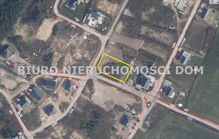 Działka budowlana 1096 m² z mediami i lasem. działka Piła, Dolaszewo