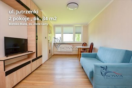Do sprzedania funkcjonalne 2-pokojowe mieszkanie 34 m² w Bielsku-Białej mieszkanie Bielsko-Biała, Złote Łany