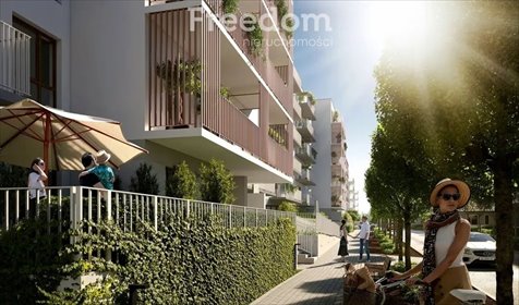 Sprzedam nowoczesne 3-pokojowe mieszkanie 53 m² z balkonem i ogródkiem mieszkanie Warszawa, Praga-Południe