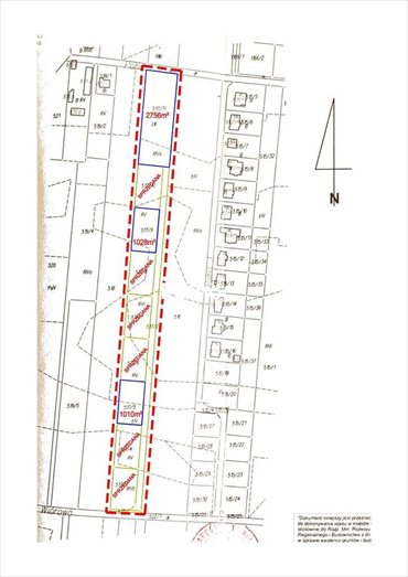 działka na sprzedaż 2756m2 działka Studzianki