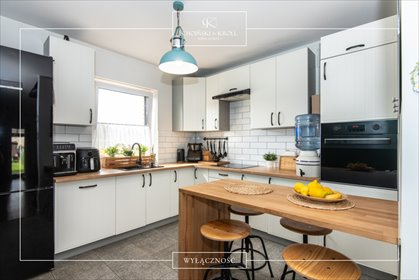 Nowoczesny dom bliźniak z ogrodem, 77,76 m², Bnin dom Kórnik, Bnin, Jakuba Krauthofera