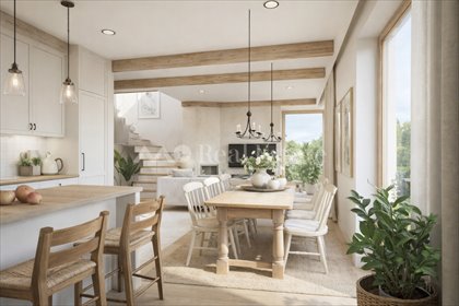 Nowoczesny dom bliźniaczy 126 m² z ogrodem w Gdyni dom Gdynia, Wielki Kack