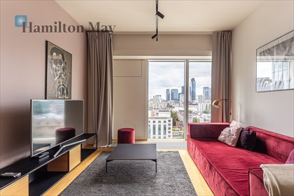 Luksusowy apartament 61 m2 z panoramicznym widokiem mieszkanie Warszawa, Złota