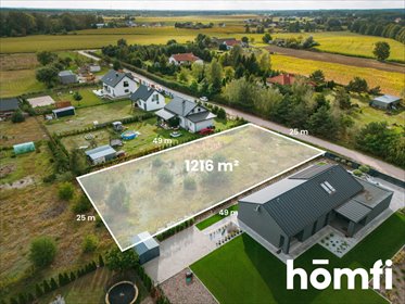 Działka budowlana 1216 m² w Zławieś Mała zapraszam działka Zławieś Mała, Leśna Polana