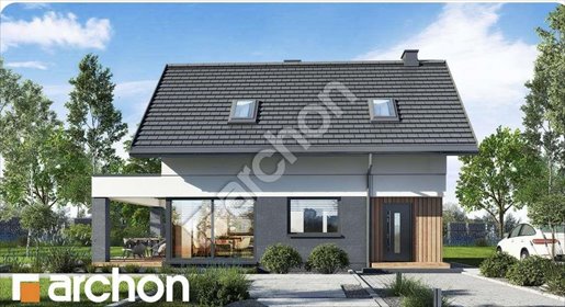 Polecam nowoczesny dom 105 m² z własną działką i ogrzewaniem podłogowym dom Kąck, Sosnowa