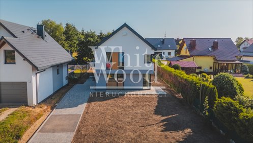 Nowy dom bliźniak z garażem i dużym ogrodem. dom Gdańsk, Kiełpino Górne, Sudomska