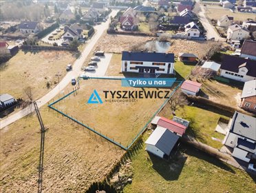 działka na sprzedaż 1225m2 działka Kębłowo, Cedrowa