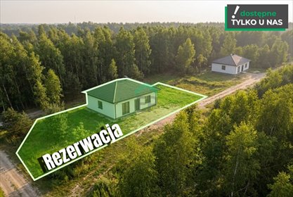 Nowy dom 96 m2 z ogrodem w Truskolasach. dom Truskolasy