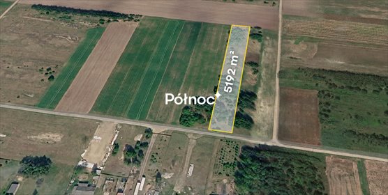 Działka bud.-rolna 5192 m² w Wiercicy zapraszam działka Wiercica