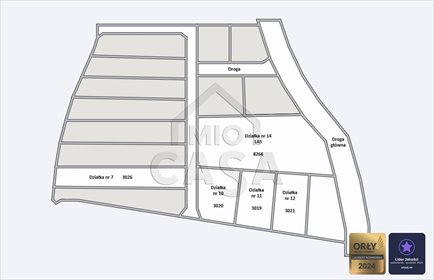 działka na sprzedaż 3000m2 działka Tyłowo