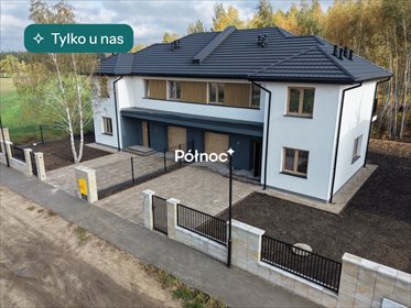 Zapraszam do obejrzenia nowoczesnych bliźniaków 123 m² z garażem! dom Pasek, Piękna