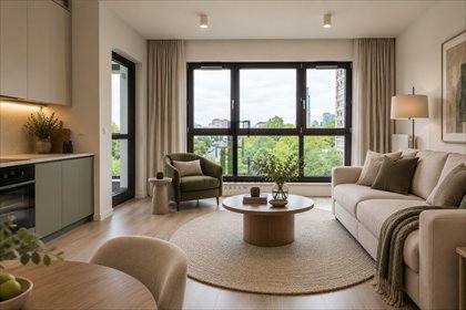 Do sprzedania 2-pokojowe mieszkanie 47 m² z balkonem i miejscem postojowym mieszkanie Warszawa, Wola, Wolska