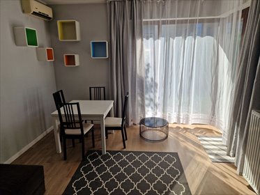 Wilanów - 49 m² z ogródkiem i tarasem - wysoki standard mieszkanie Warszawa, Wilanów, Prymasa Augusta Hlonda